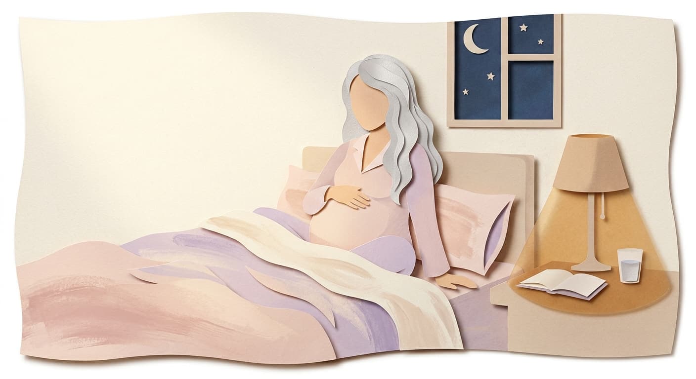 Editorial illustration for Week 27: Third Trimester Eve