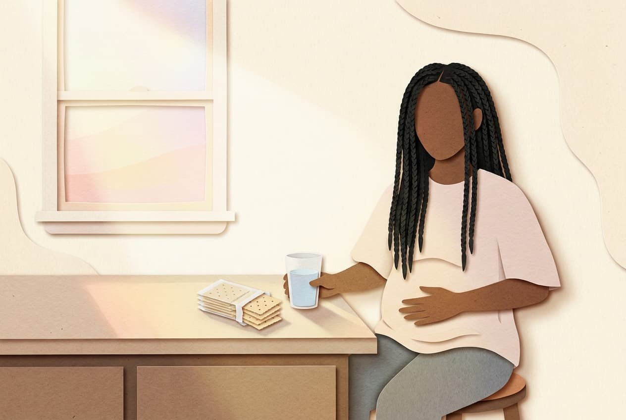 Editorial illustration for Week 5: The Hormones Hit