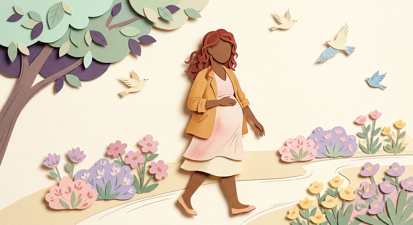 Editorial illustration for Week 13: Second Trimester Begins
