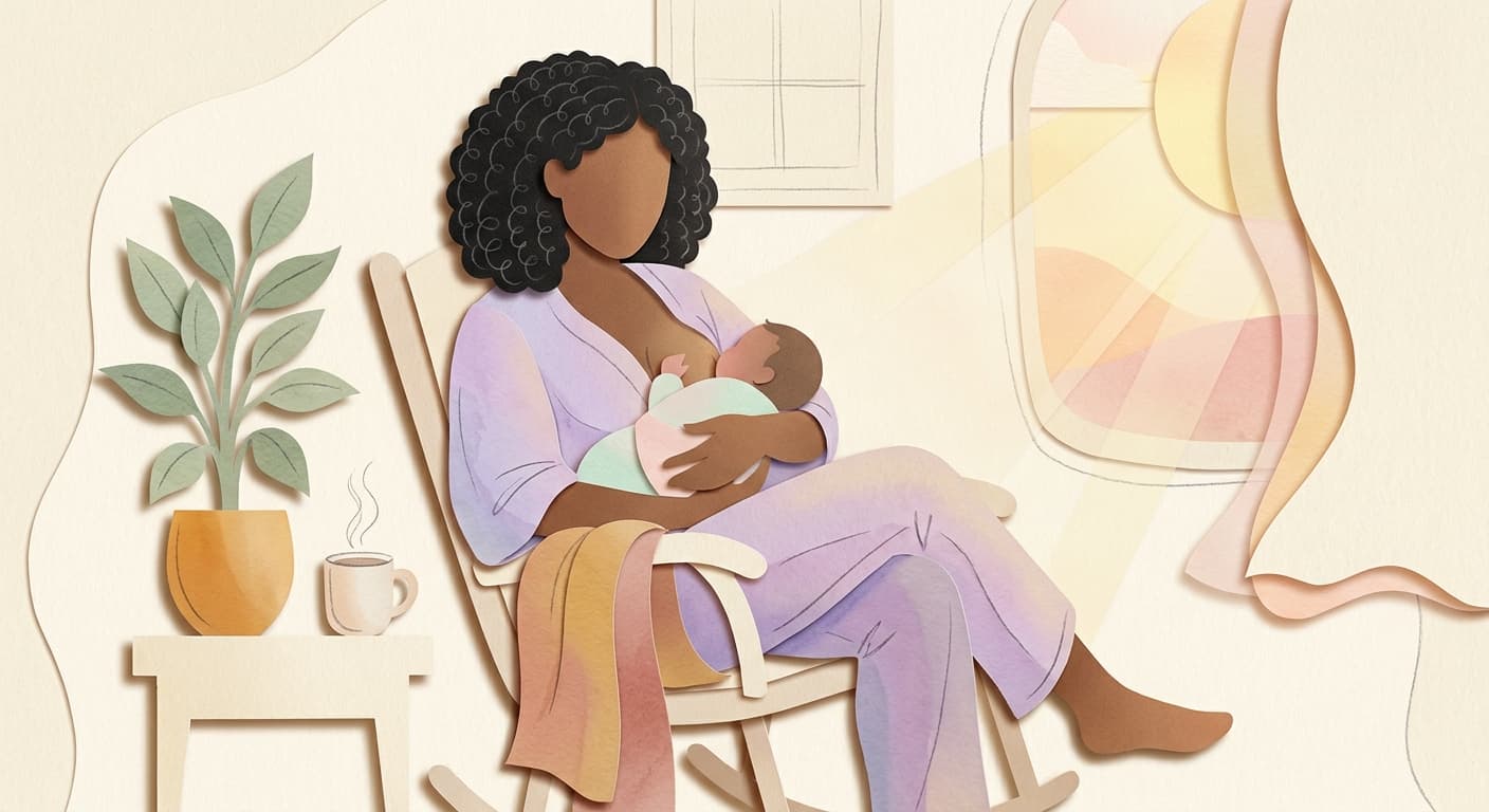 Editorial illustration for Week 46: Six Weeks Postpartum