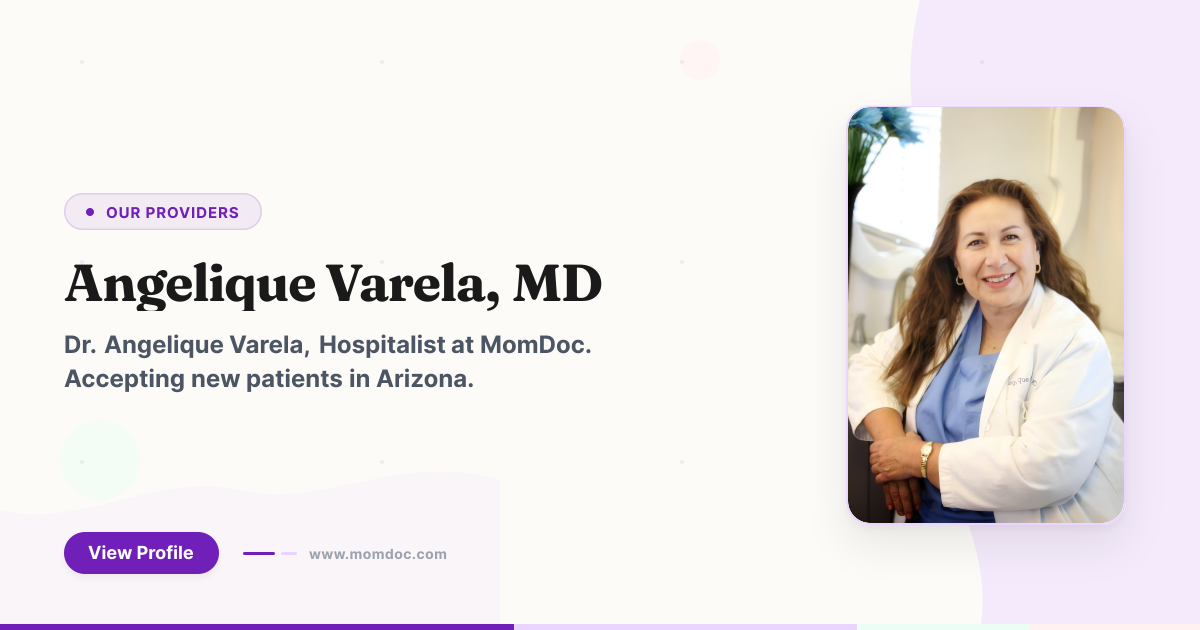 Angelique Varela, MD | Female OBGYN | MomDoc